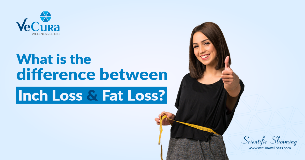What is the difference between inch loss and fat loss?